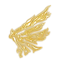 Phoenix - golden - Free PNG