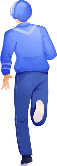 Person in Blue Clothing and Pants - person - Free Download PNG