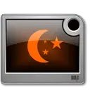Moon and Stars - icon - PNG