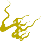 Dragon - mythical creature - gold - Transparent Background PNG