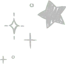 Star and Moon - night - Transparent Layer PNG