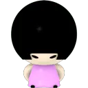 Pink Piglet - pink - cartoon - PNG