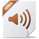 WMA Audio File - file - Transparent Background PNG