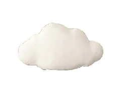 Cloud - soft - simple - Transparent Background PNG