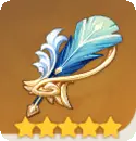 Feathered Staff - gold - PNG Images