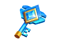 Blue Gem Key - gem - No Watermark PNG