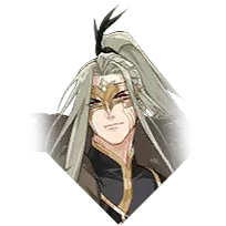 White-Haired Swordsman - hero - mysterious - No Background PNG