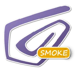 Smoke Logo - simple - High Resolution PNG