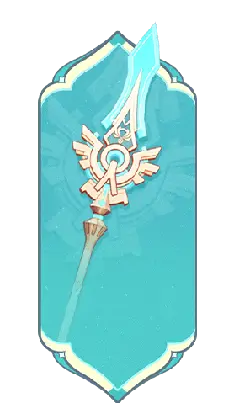 Ice Crystal Staff - Transparent Background PNG