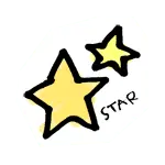Star - graphic design - PNG