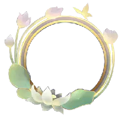 Lotus Ring - pink - PNG