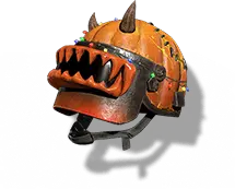 Pumpkin Helmet - helmet - High Resolution PNG