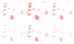 Abstract Pattern - red - repeated - PNG