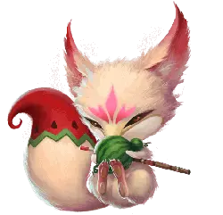 Watermelon Fox - fox - High Resolution PNG