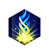 Blue Flame Emblem - mystical - No Background PNG