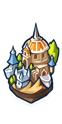 Castle Town - illustration - No Background PNG