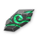 Green Energy Crystal - mystical - Lossless PNG
