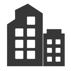 Gray Building Icon - icon - PNG