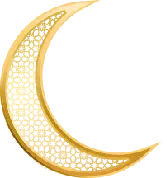Golden Crescent Moon - pattern - Free Download PNG