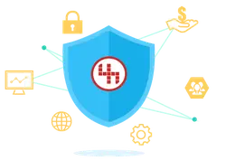 Security Shield - monitoring - protection - PNG Images