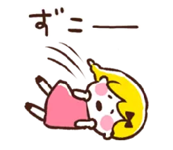 Falling Girl - little girl - Transparent Background PNG
