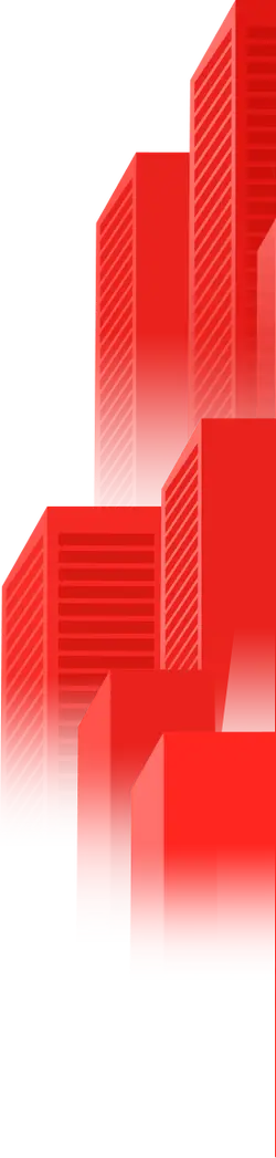 Red Buildings - abstract - High Resolution PNG