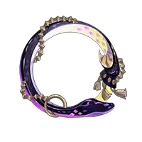 Purple Golden Scroll - purple - High Resolution PNG