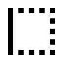 White Line Pattern on Black Background - No Background PNG - geometric