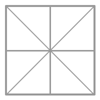 Black Square - symmetry - PNG