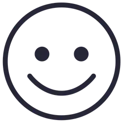 Smiley Face Emoji - symbol - No Background PNG