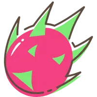 Dragon Fruit - red - High Download Count PNG