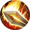 Flaming Stone - fire - Free PNG