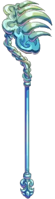 Ice Staff - Transparent Background PNG