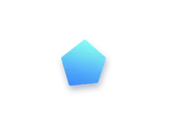 Pentagon - gradient - Lossless PNG
