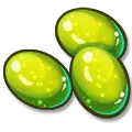 Green Gemstones - smooth - Free PNG