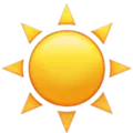 Sun Icon - symbol - Transparent Layer PNG