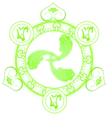 Clover Symbol - green - Transparent Layer PNG