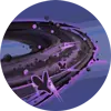 Unidentified Organism - purple - Transparent Layer PNG