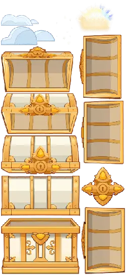 Treasure Chest - key - crown - Free Download PNG