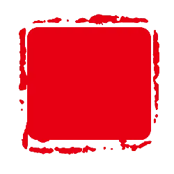 Red Rectangle Frame - art - PNG