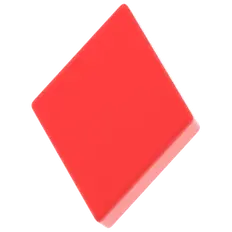 Red Cube - figure - No Background PNG