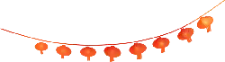 Lanterns - holiday - High Resolution PNG