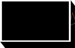 Black Rectangle - simple - lines - High Resolution PNG