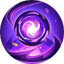 Purple Energy Vortex - universe - High Resolution PNG