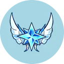 Blue Wings Star Logo - star - High Resolution PNG