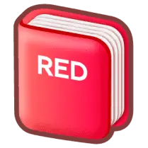 Red Book - color - Transparent Layer PNG