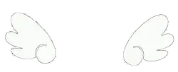 Wings - simple - High Resolution PNG
