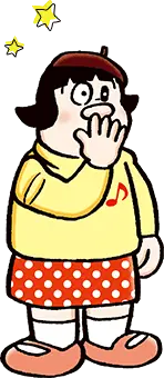 Little Red Girl - white - Transparent Background PNG
