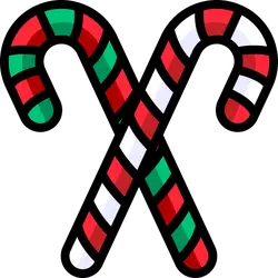 Candy Cane - red - Designer's Pick PNG