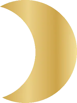 Crescent Moon - abstract - No Background PNG